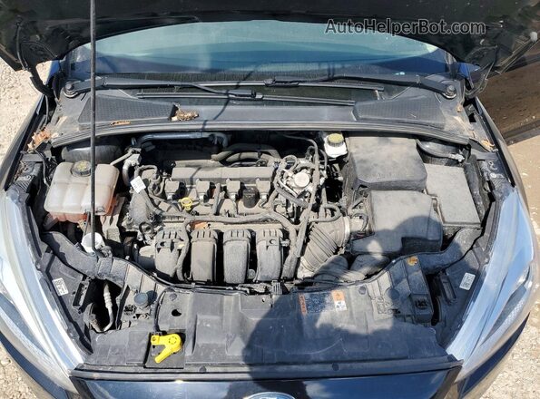 1FADP3F26JL231790 2018 FORD FOCUS Black უკანა სალონის ხედი