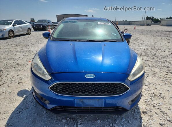 1FADP3F26JL237265 2018 FORD FOCUS Blue Դիմացի տեսք