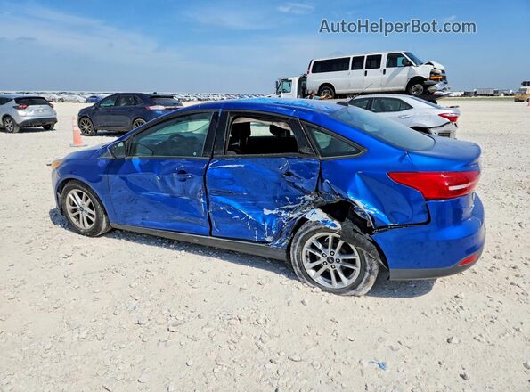1FADP3F26JL237265 2018 FORD FOCUS Blue Հետևի ձախ