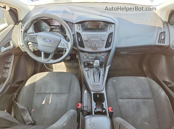 1FADP3F26JL237265 2018 FORD FOCUS Blue Առջևի վահանակի տեսք