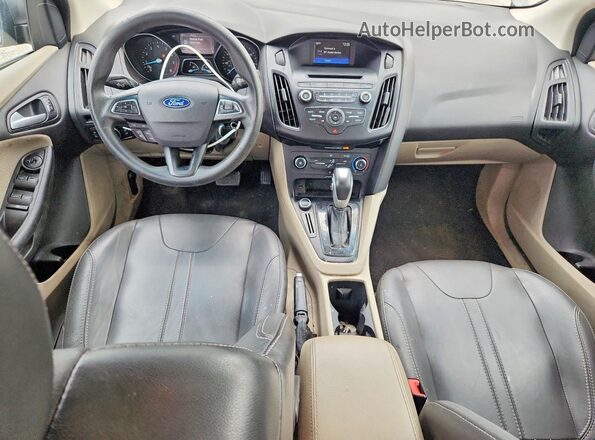 1FADP3F27GL202002 2016 FORD FOCUS Gray Vista del salpicadero