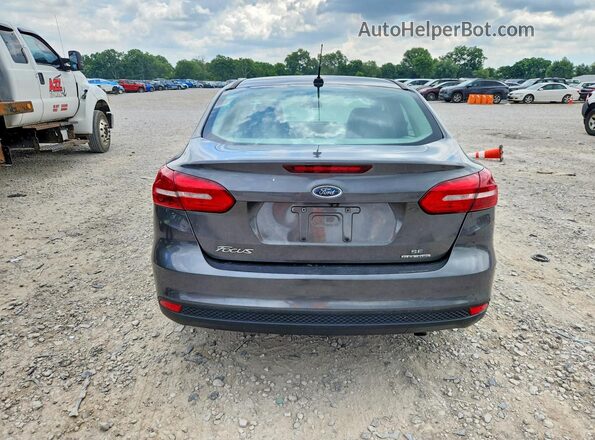 1FADP3F27GL202002 2016 FORD FOCUS Gray Vista trasera
