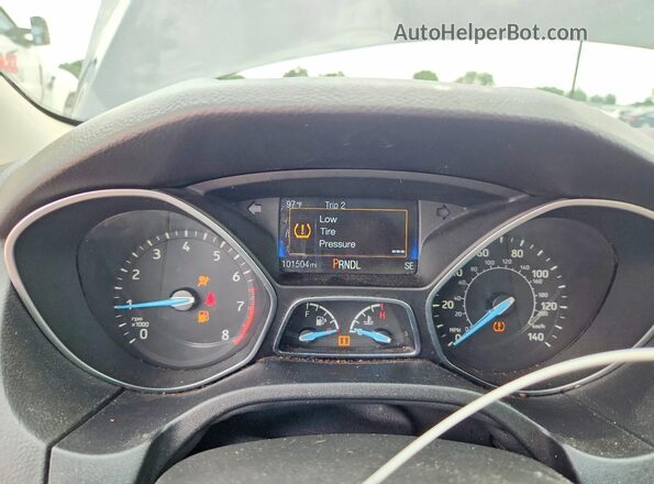 1FADP3F27GL202002 2016 FORD FOCUS Gray Vista del cuadro de instrumentos