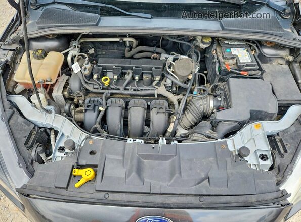 1FADP3F27GL202002 2016 FORD FOCUS Gray Vista interior trasera