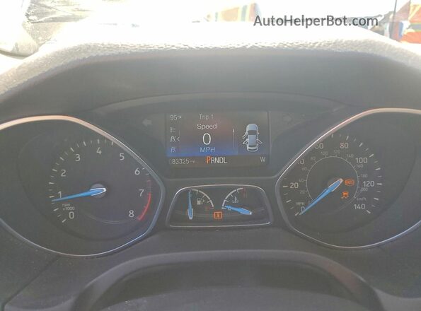 1FADP3F27GL203571 2016 FORD FOCUS Black Սարքավորումների վահանակի տեսք
