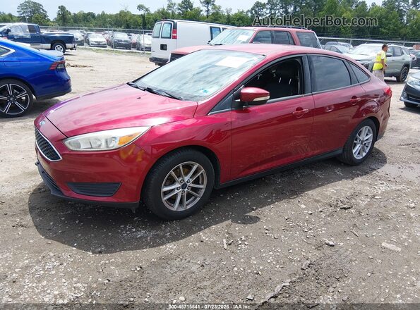 1FADP3F27GL219298 2016 FORD FOCUS Red Przód lewy