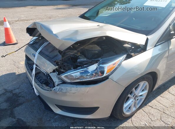 1FADP3F27GL232908 2016 FORD FOCUS Бежевый Вид спереди