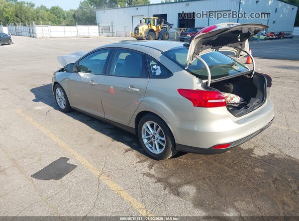 1FADP3F27GL232908 2016 FORD FOCUS Бежевый Задняя левая четверть