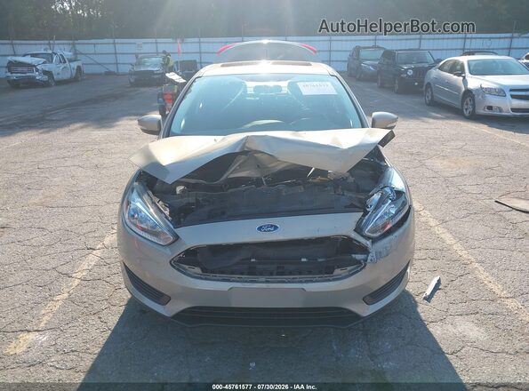 1FADP3F27GL232908 2016 FORD FOCUS Бежевый Вид щитка приборов