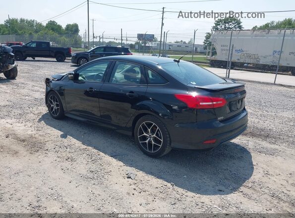 1FADP3F27GL236375 2016 FORD FOCUS Black Rear left