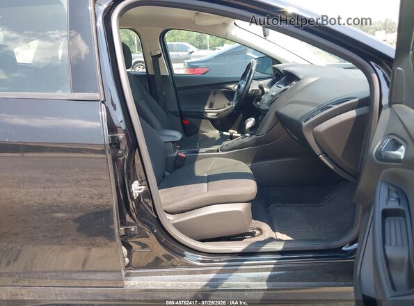 1FADP3F27GL236375 2016 FORD FOCUS Black Front interior view