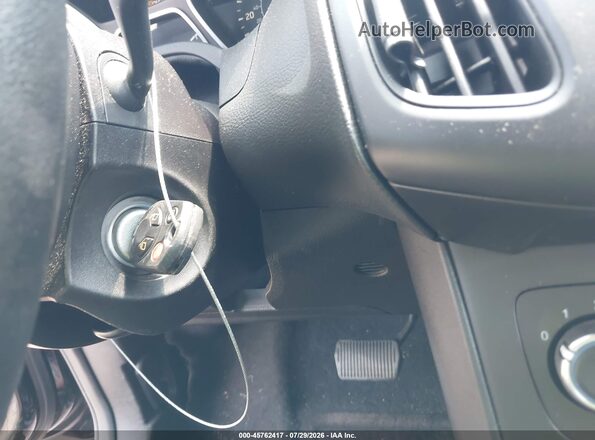 1FADP3F27GL236375 2016 FORD FOCUS Black Dashboard view
