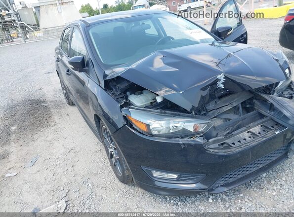 1FADP3F27GL236375 2016 FORD FOCUS Black Rear interior view