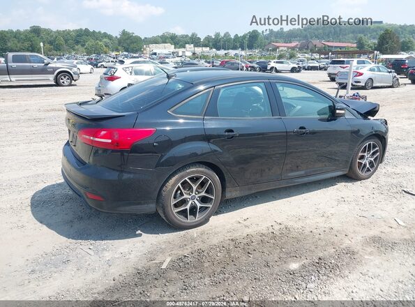 1FADP3F27GL236375 2016 FORD FOCUS Black Rear right