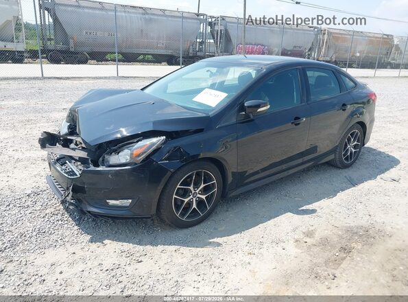 1FADP3F27GL236375 2016 FORD FOCUS Black Front left