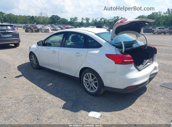 1FADP3F27GL274981 2016 FORD FOCUS Белый Задняя левая четверть