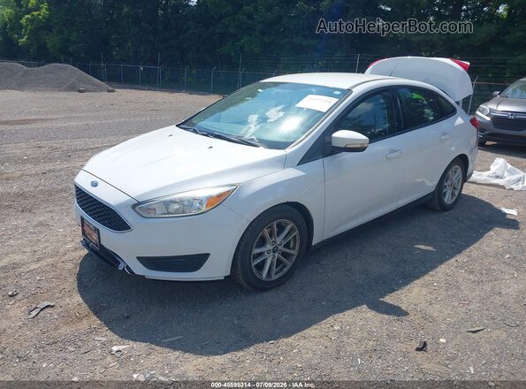 1FADP3F27GL274981 2016 FORD FOCUS Белый Передняя левая четверть
