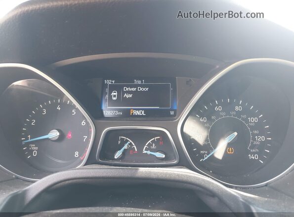 1FADP3F27GL274981 2016 FORD FOCUS Белый Вид задних сидений