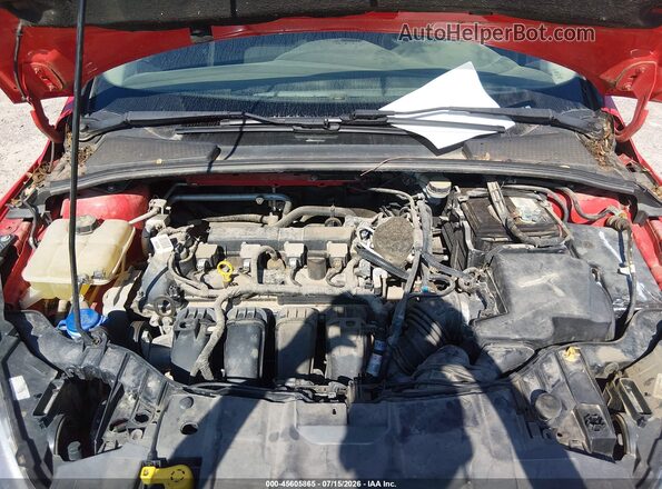 1FADP3F27GL275743 2016 FORD FOCUS Red Հետևի տեսք