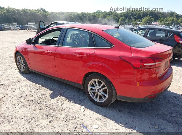 1FADP3F27GL275743 2016 FORD FOCUS Red Հետևի ձախ
