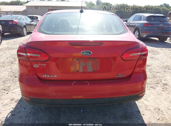 1FADP3F27GL275743 2016 FORD FOCUS Red 