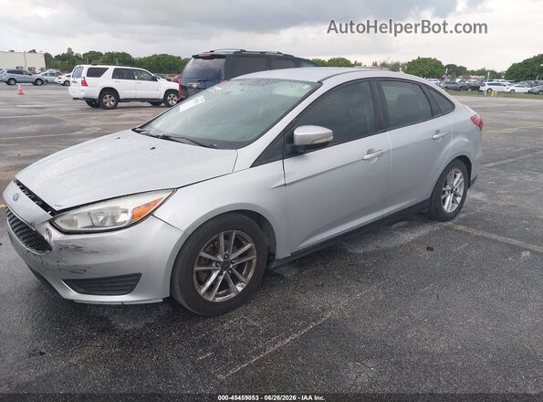 1FADP3F27GL276391 2016 FORD FOCUS Серебряный Передняя левая четверть
