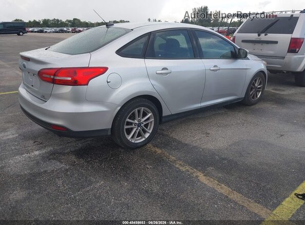 1FADP3F27GL276391 2016 FORD FOCUS Серебряный Задняя правая четверть