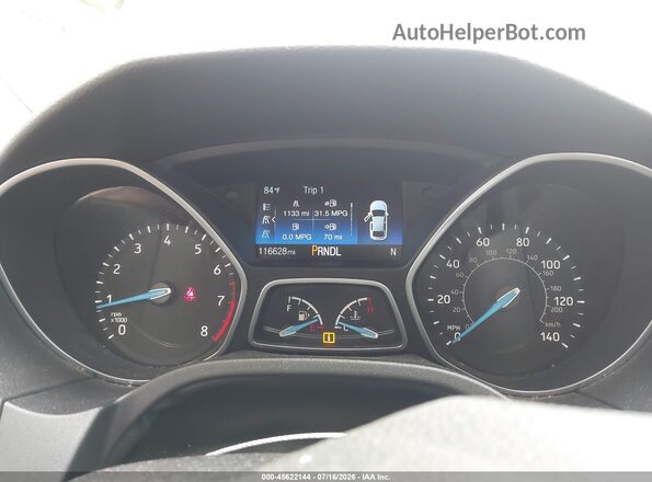 1FADP3F27GL283129 2016 FORD FOCUS Silver Widok tylnych siedzeń