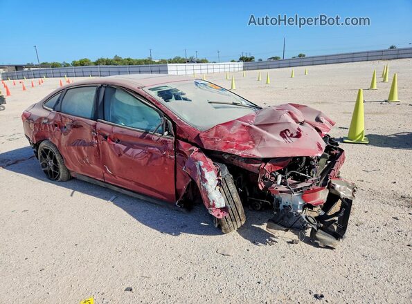 1FADP3F27GL295362 2016 FORD FOCUS Burgundy Առջևի աջ