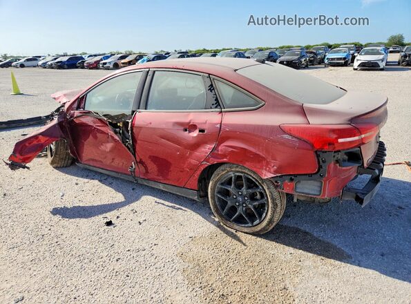 1FADP3F27GL295362 2016 FORD FOCUS Burgundy Հետևի ձախ