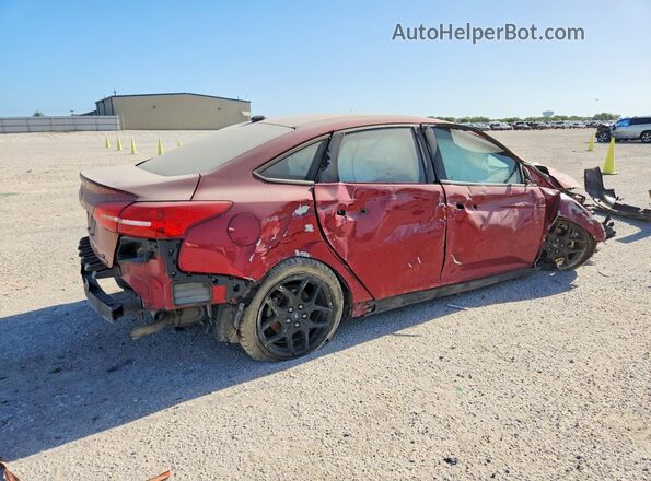 1FADP3F27GL295362 2016 FORD FOCUS Burgundy Հետևի աջ