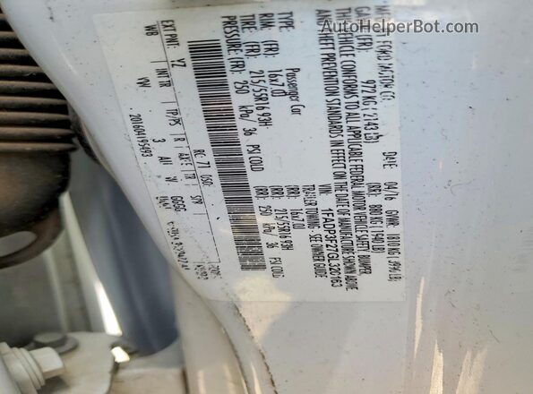 1FADP3F27GL320163 2016 FORD FOCUS White Engine compartment view