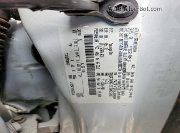 1FADP3F27GL364664 2016 FORD FOCUS Белый Вид подкапотного пространства