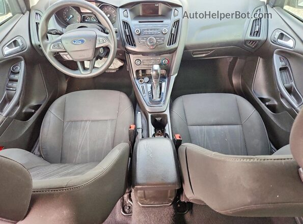 1FADP3F27GL364664 2016 FORD FOCUS Белый Вид панели приборов