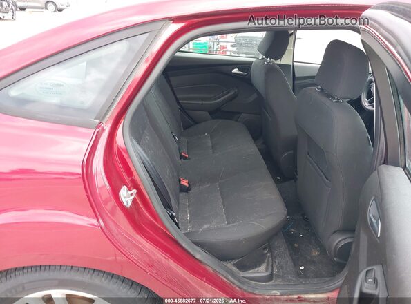 1FADP3F27GL368567 2016 FORD FOCUS Red VIN კოდის სტიკერის ხედი