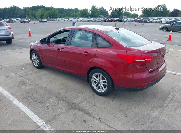 1FADP3F27GL368567 2016 FORD FOCUS Red უკანა მარცხენა