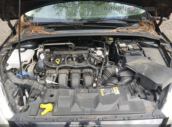 1FADP3F27GL385112 2016 FORD FOCUS Black Widok z tyłu