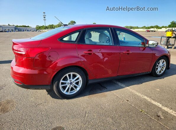 1FADP3F27GL388981 2016 FORD FOCUS Burgundy Rear right