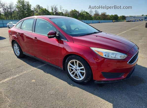1FADP3F27GL388981 2016 FORD FOCUS Burgundy Front right
