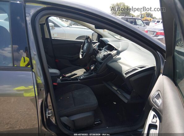 1FADP3F27HL251797 2017 FORD FOCUS Black წინა სალონის ხედი