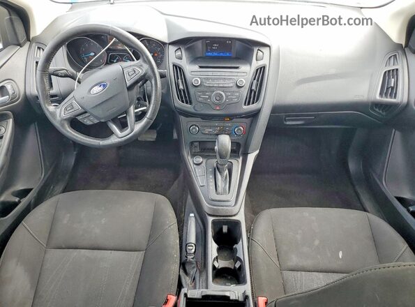 1FADP3F27HL275615 2017 FORD FOCUS White Dashboard view