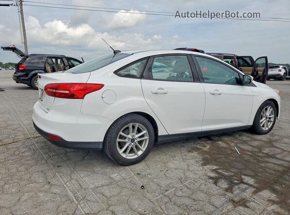 1FADP3F27HL275615 2017 FORD FOCUS White Rear right