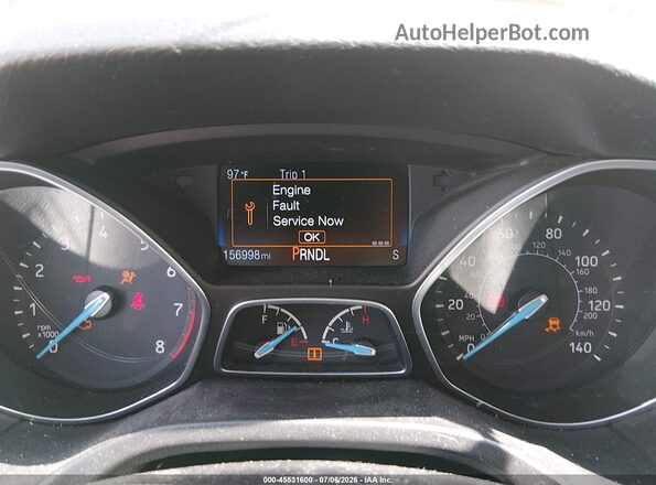 1FADP3F27HL324814 2017 FORD FOCUS Champagne Widok tylnych siedzeń