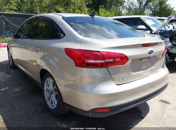 1FADP3F27HL324814 2017 FORD FOCUS Champagne Tył lewy