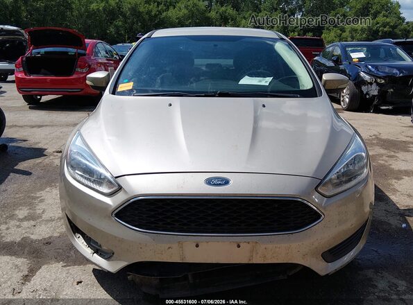 1FADP3F27HL324814 2017 FORD FOCUS Champagne Widok zestawu wskaźników