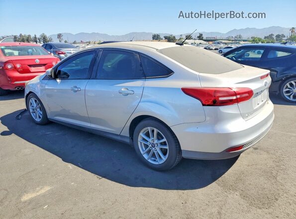 1FADP3F27JL205196 2018 FORD FOCUS Silver Tył lewy