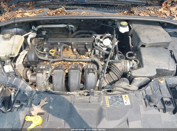 1FADP3F27JL206008 2018 FORD FOCUS Black Vista trasera