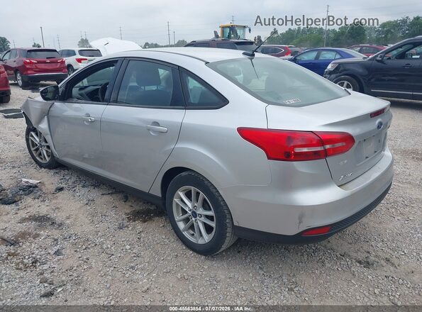 1FADP3F27JL206123 2018 FORD FOCUS Серебряный Задняя левая четверть