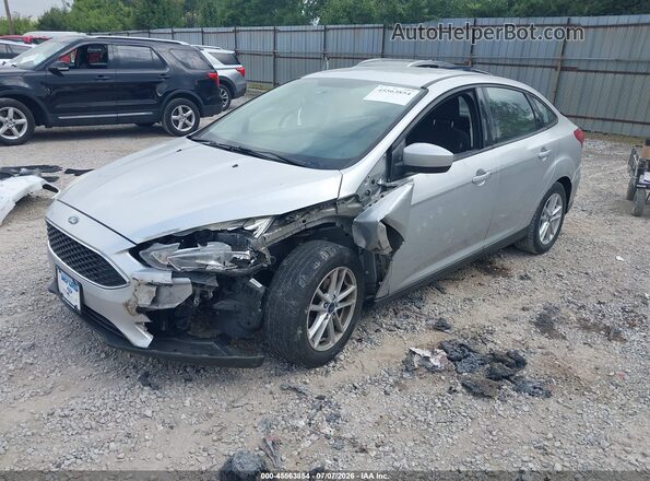 1FADP3F27JL206123 2018 FORD FOCUS Серебряный Передняя левая четверть
