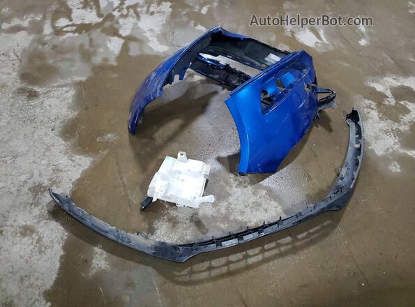 1FADP3F27JL245990 2018 FORD FOCUS Blue ძრავის განყოფილების ხედი